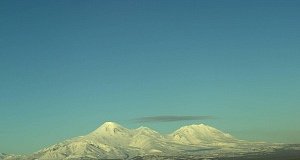 View of Avachinsky Volcano from Mishennaya Hill